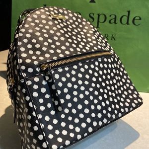 New Kate Spade Laurel Way Musical Dots Sammi Back Pack Bag- Musical Dots⭐️⭐️⭐️⭐️